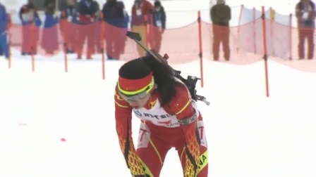 冬季两项 女子7.5公里 中国选手张岩摘银