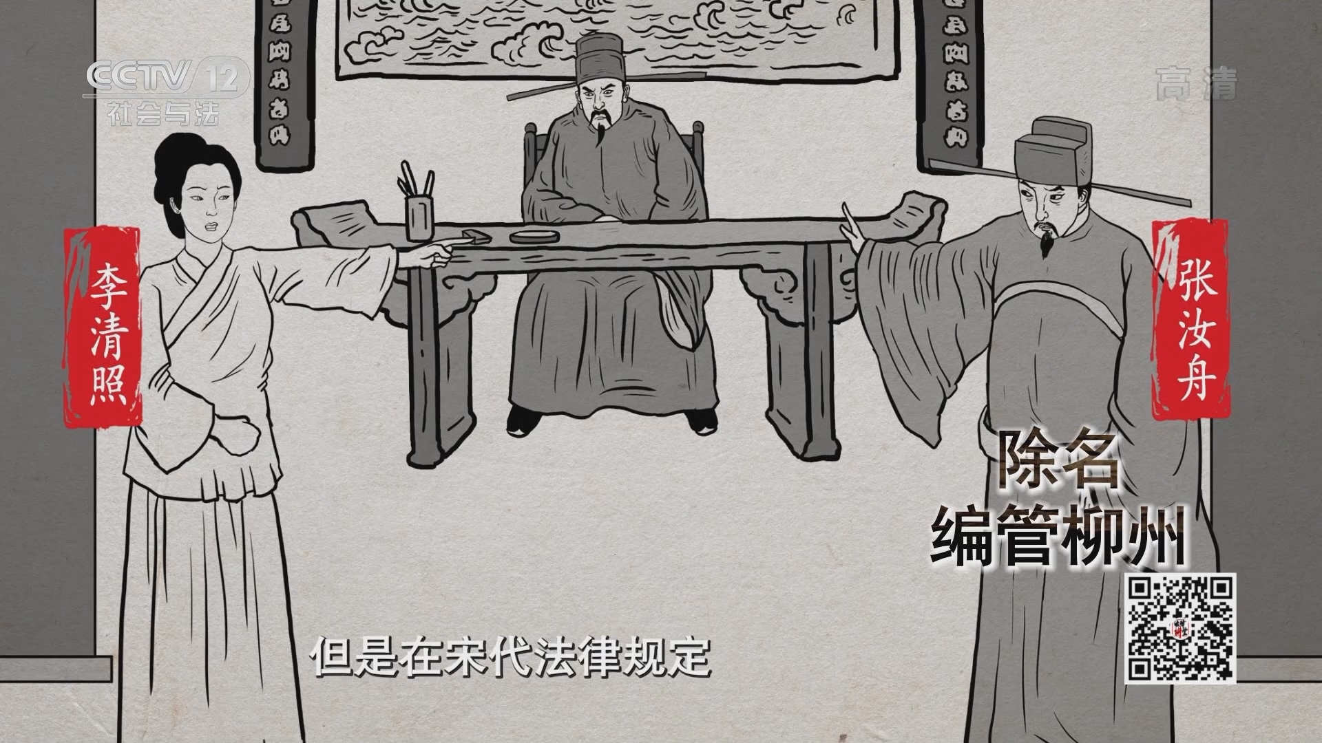 《法律讲堂(文史版)》 20211101 政治制度史话·李清照改嫁