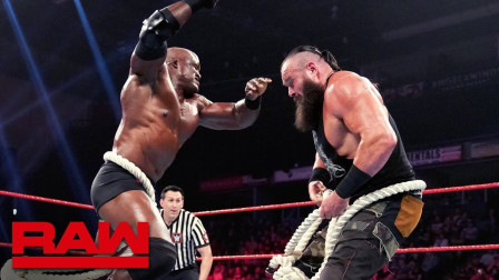 WWE RAW 2019 【RAW 06/24】人间怪兽一笑 莱斯利就要输