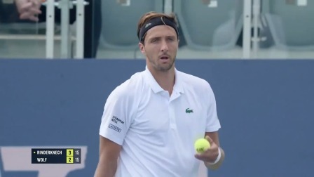 【全场回放】林德克内希2-0沃尔夫 2024ATP250亚特兰大站 男单第一轮