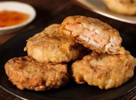 美食台 炸藕夹 酥香爽脆绝不腻