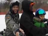 北京2022 [北京2022]20180409 周一和他爸爸：滑雪让我们共成长