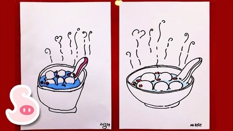 大鼻孔和小尾巴 老朋友回归画元宵猜灯谜
