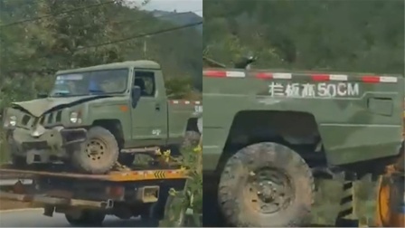 皮卡坠崖致12人死亡，如今被拖出悬崖，车身清晰显示核载2人！