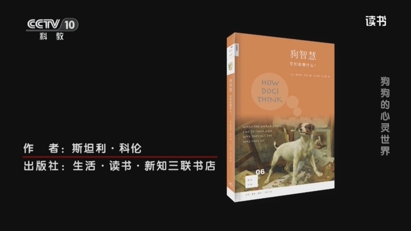 读书 《读书》 20260810 斯坦利·科伦 《狗智慧：它们在想什么》 狗狗的心灵世界