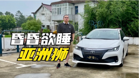 开丰田亚洲狮让我昏昏欲睡