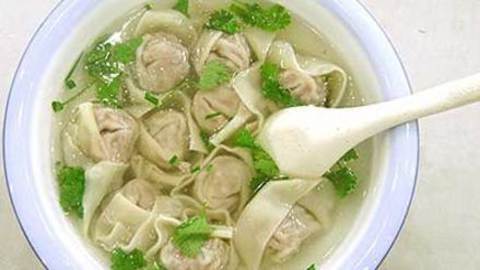 健康好味道 荠菜肌肉馄饨