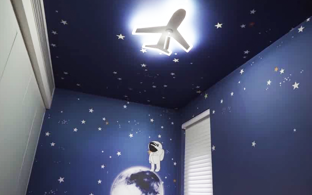 小家大作 超炫星空儿童房