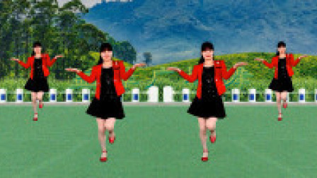 热门歌曲广场舞《姑娘我等你》32步，时尚动感