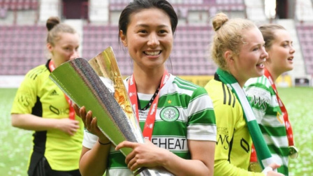 留洋生涯第二冠！沈梦雨破门，助凯尔特人夺苏格兰女足杯冠军