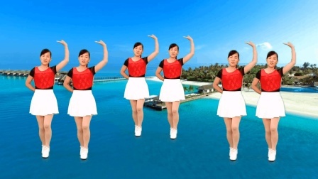 玫香广场舞《最动听的情歌》歌声嘹亮, 简单易学32步