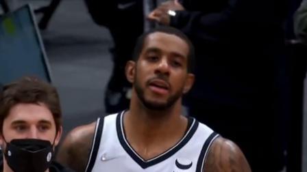 NBA热辣资讯 篮网以一分之差险胜奇才！球迷：欧文的状态回来了！