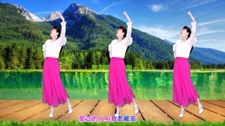 广场舞《一段情歌一段伤》32步轻盈优美