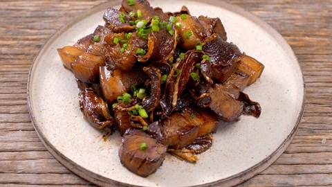 达人厨房 脆姜鱼露炒猪肉
