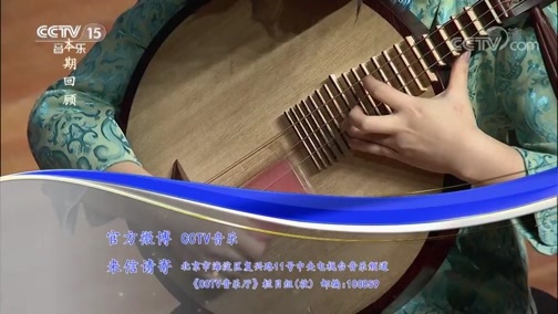 CCTV音乐厅 《CCTV音乐厅》 20190821 “漫步经典”系列音乐会（184） 第六届全国青少年民族乐器教育教学成果汇报音乐会（上）
