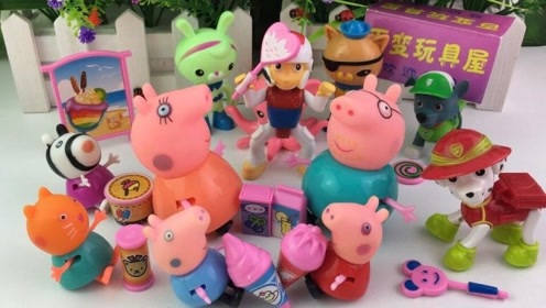 百变玩具屋粉红小猪玩具