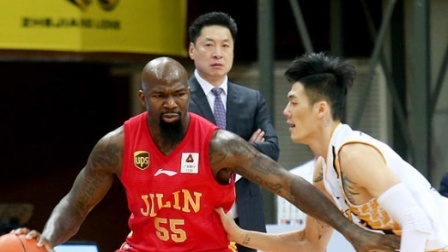 CBA 18/19赛季 广厦VS吉林第二节：博洛西斯内外兼修6投6中单节狂砍23分