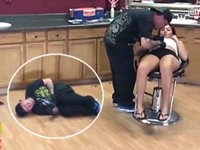 囧人囧事 搞笑！贱男调戏美女被打