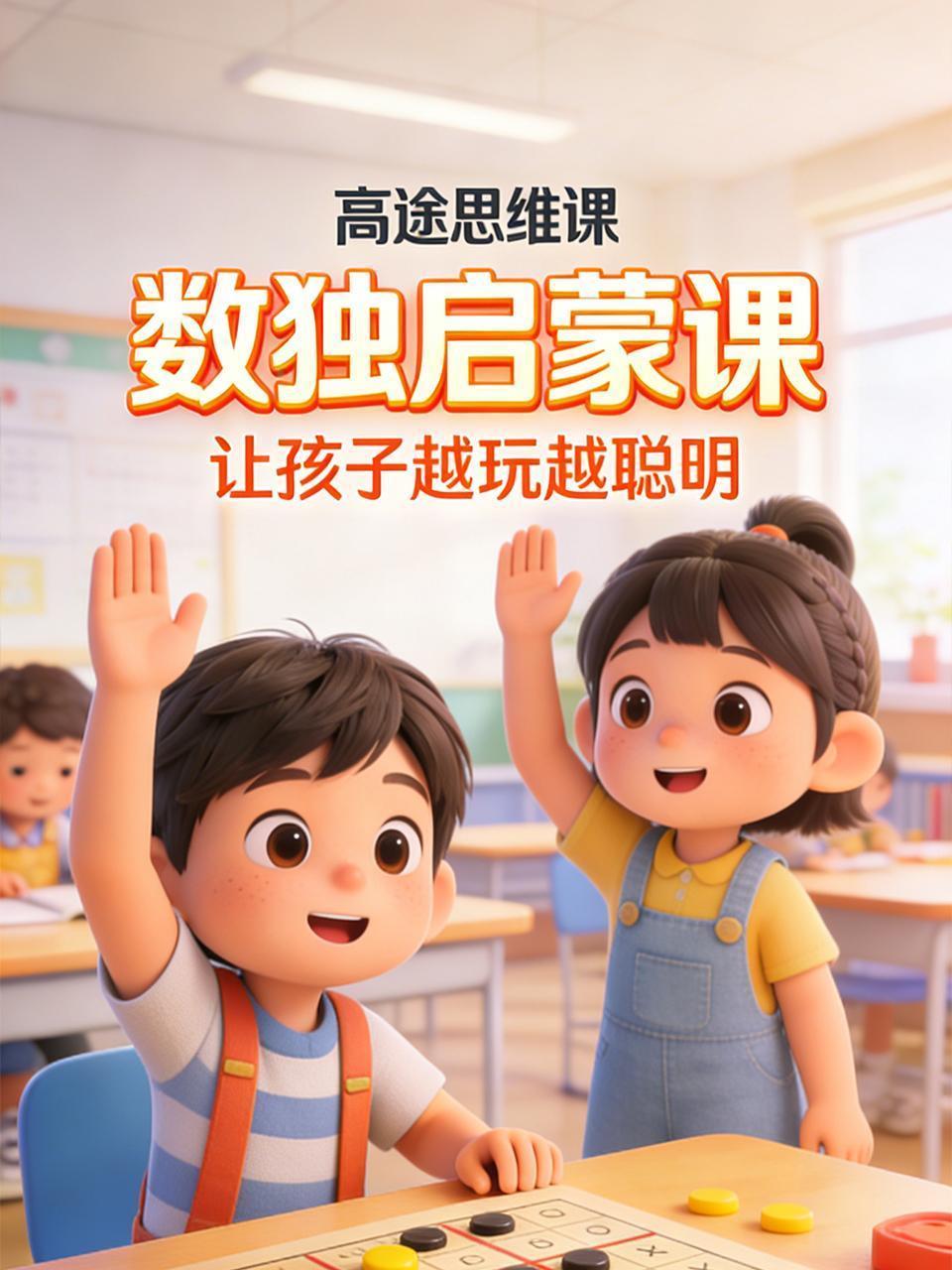 高途思维课 数独启蒙课：让孩子越玩越聪明