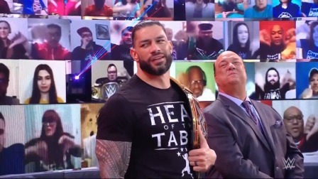 WWE SD1122期回放：艾吉志在SD冠军挑战罗门伦斯王权？