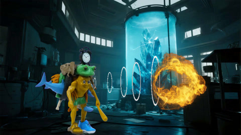 融合怪破坏小志家