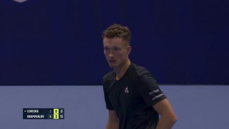 【全场回放】莱赫奇卡0-2沙波瓦洛夫 2024ATP贝尔格莱德站半决赛
