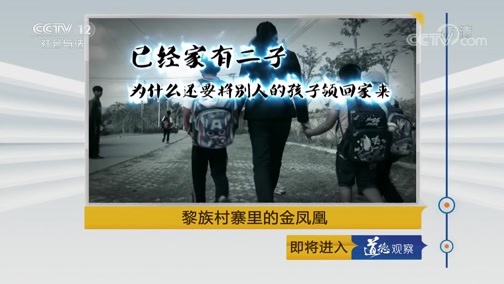 道德观察 《道德观察(日播版)》 20190403 黎族村寨里的金凤凰