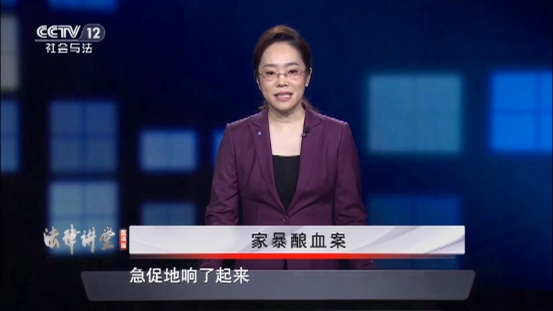 《法律讲堂(生活版)》 20260324 家暴酿血案