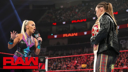 WWE RAW 2019 戴娜布鲁克想为自己争取一个机会 却遭隆达罗西暴击
