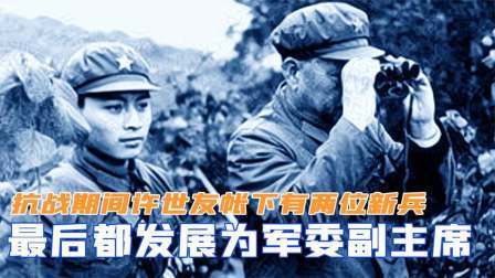 战史分析 抗战期间，许世友帐下有两位新兵，最后都发展为军委副主席