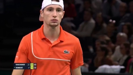 【全场回放】安贝尔2-1卡恰诺夫 2024ATP巴黎大师赛 半决赛