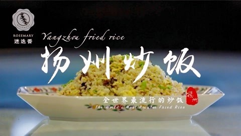 迷迭香 一个视频带你感受史上最强炒饭！