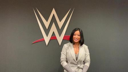 WWE在中国 2018进化大赛 李霞表示会再接再厉 回报粉丝的支持