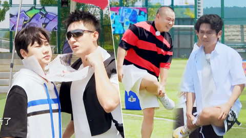 极限挑战第8季 黄景瑜汪苏泷报纸拔河 孟鹤堂斗鸡撞翻岳云鹏
