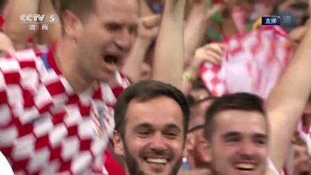 【花絮】get新道具！克罗地亚扳平比分 球迷疯狂举毡帽庆祝