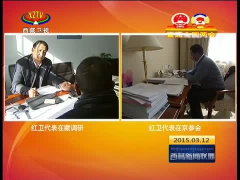 西藏新闻联播 《西藏新闻联播》 20150312