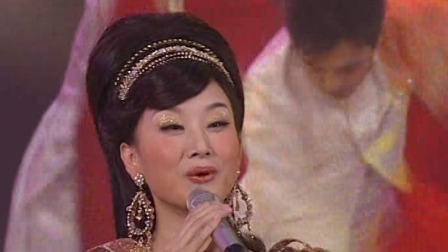 中央电视台春节联欢晚会 2007 宋祖英《和谐乐章》，大气嗓音配大气妆造