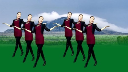 蓝莓思洁广场舞 网红情歌《你比春天还美丽》时尚32步 附教学