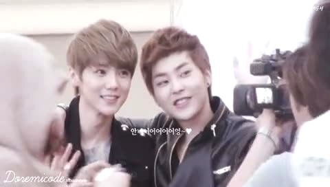 EXO 永登浦签名会 Lovely XIUMIN With LUHAN 12/05/10-EXO-M