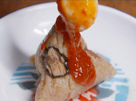 美食台 福建泉州烧肉粽