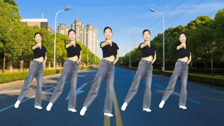 广场舞《红尘花一朵》拉丁健身操 好听网络歌曲！