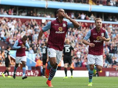 英格兰足球超级联赛 英超14/15赛季第3轮 阿斯顿维拉VS胡尔城