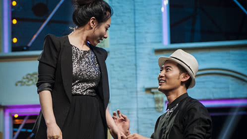 KK大胆下跪求婚刘璇