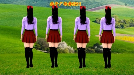 最新广场舞《偷偷爱着你》歌声传情，甜蜜温馨