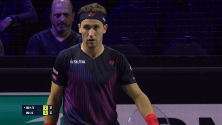 【全场回放】鲁德0-2邦齐 2024ATP梅兹站 第二轮