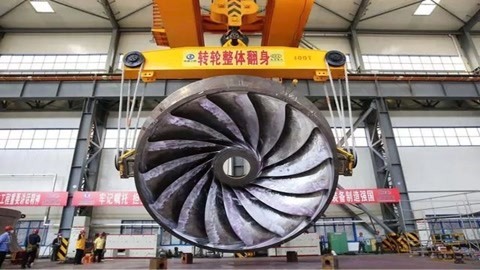 迷彩虎讲堂 国产百万千瓦水轮机竣工