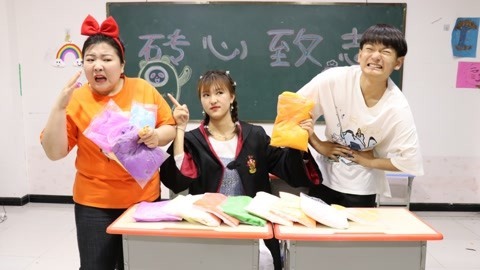 美女家务事 假如粘土可以治病，拉肚子只需要粉色粘土就能解决，太神奇了