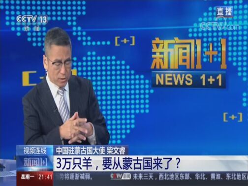 新闻1+1 《新闻1+1》 20200817 3万只羊，要从蒙古国来了？