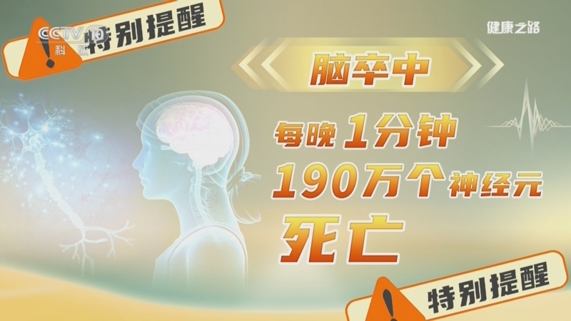 健康之路 《健康之路》 20240907 卒中救治重在“快”
