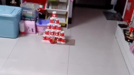 实在无聊的发慌 自制保龄球玩儿起来
